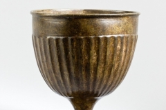 kashmirian cast bronze goblet